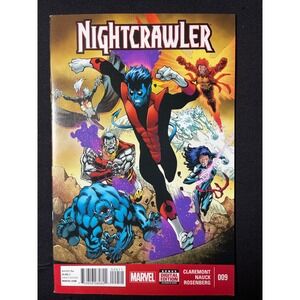 Marvel Comics Nightcrawler 9 Claremont Nauck Rosenberg 2014 Comic Book